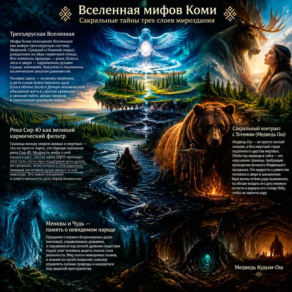 Древнии мифы народа коми пермяков