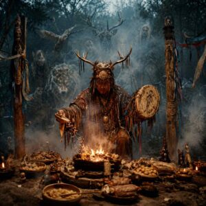 shamanskie rituali kormlenija duxov