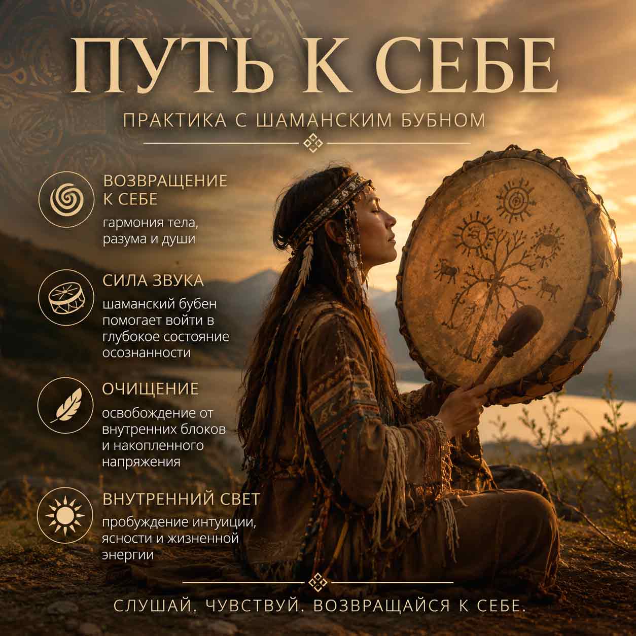 практики с шаманским бубном