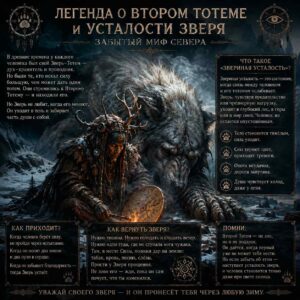 Легенда о Втором Тотеме и Усталости Зверя: забытый миф Севера