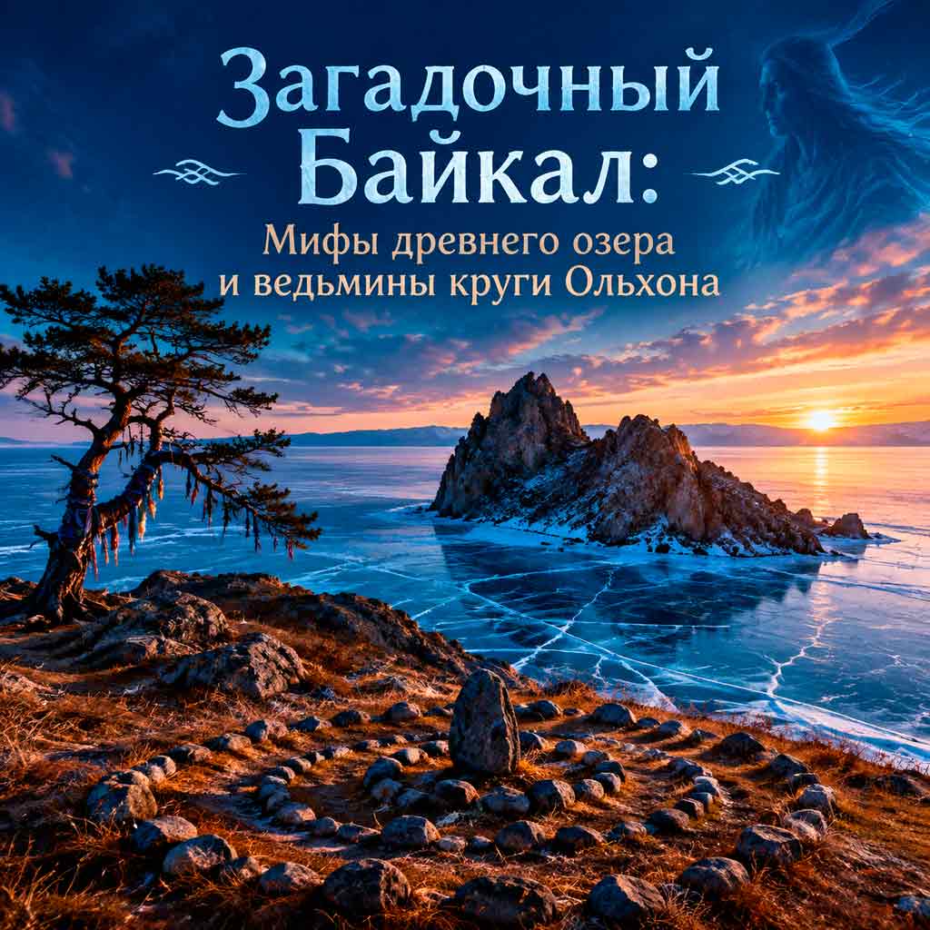 Мифы древнего озера и ведьмины круги Ольхона