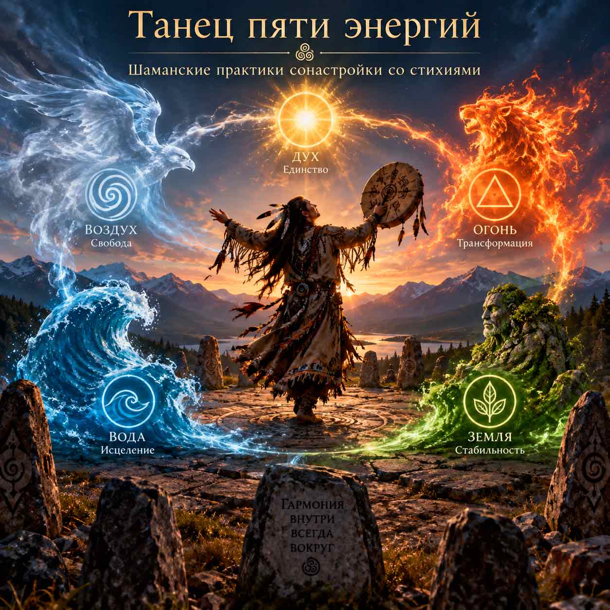 Танец пяти энергий